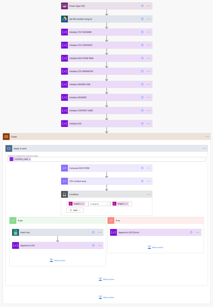Microsoft Power AppsでCSVファイル読み取りアプリを作成してみた